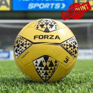 FORZA Weighted Touch Control Football [450g] | Durable Size 3 Training Football for Precision
