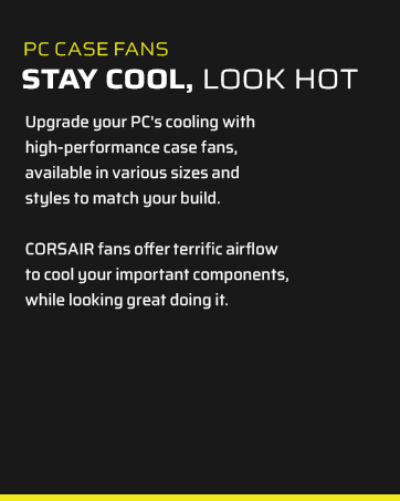 corsair, fans