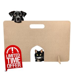 Dog Stopper with Cat Access