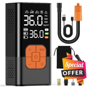 Tyre Inflator Portable Air Compressor