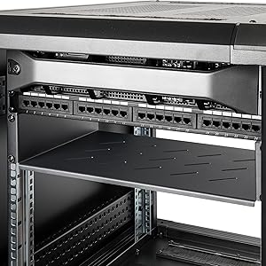 2U Vented Server Rack Shelf, 12