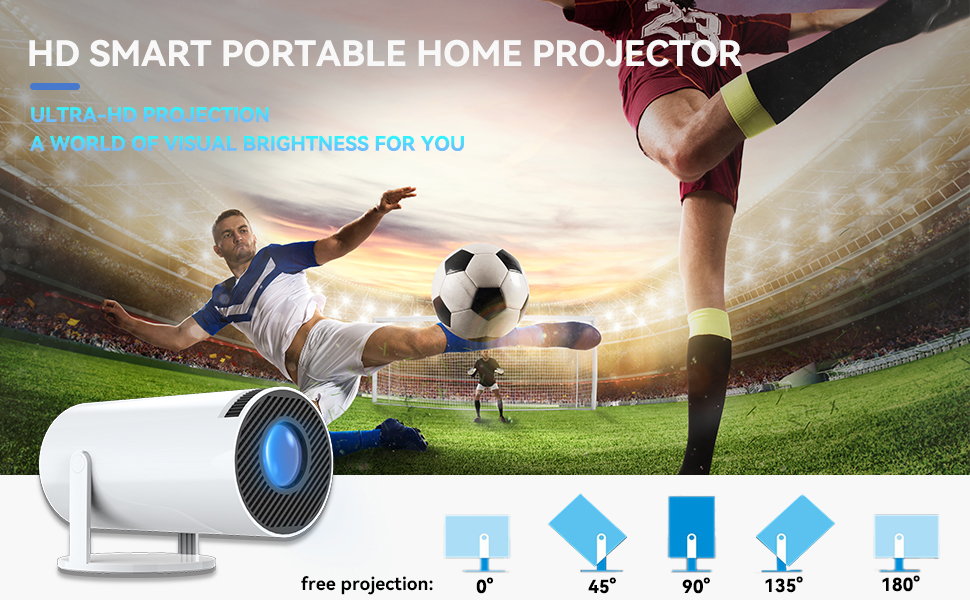 portable projector 4k