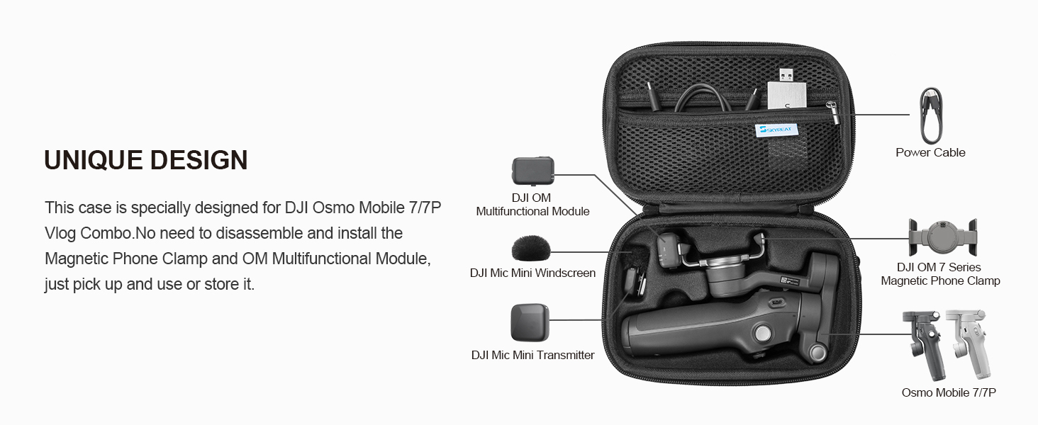 dji osmo mobile 7p case