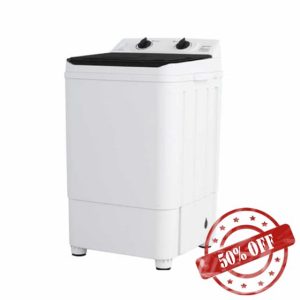Gziztx Portable Washing Machine 2 in 1 Compact Wash Machines Spin Drainer with Timing Function