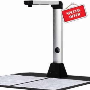 Savornest D800 Portable Document Camera: HD 13MP Document Scanner USB Visualizer Capture Size A3 Multi-Language OCR Detection for Remote Classes