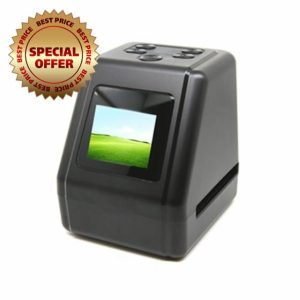 Film Slide Scanners Converters Portable Negatives Film Scanners 8 Megapixel Convert 135/126/110mm Slides & Negatives To JPEG