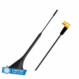 Road Angel RADAB2 External FM AM DAB Aerial Car - Amplified Car Antenna