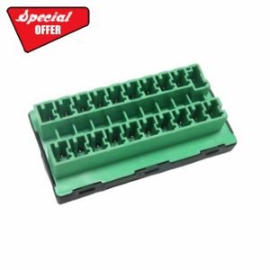 Can Splice Block Fuse Connector Green 20 Way Fit for Chrysler Pacifica Jeep Wrangler 2017-2022 Replace#68321746AA
