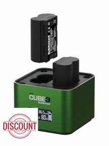 Hähnel - ProCube3 - For Fujifilm - DSLR Duo Charger - Faster Charging - USB Type-C inpu