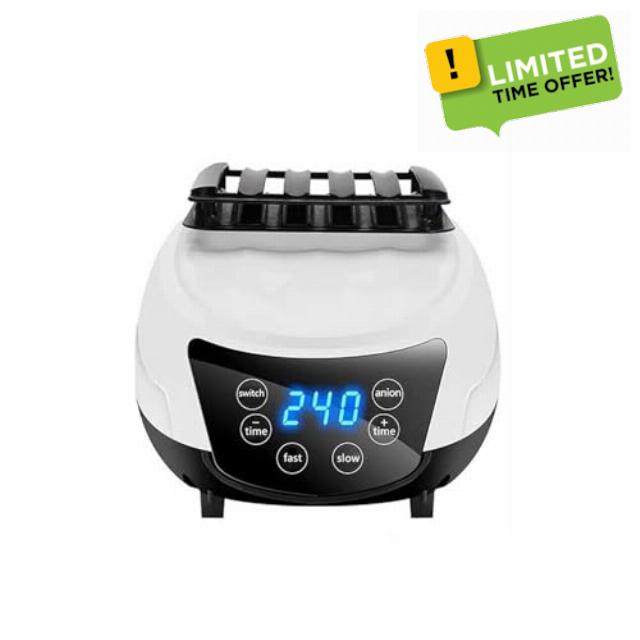 1500W Electric Clothes Dryer-Indoor Heated Clothes Dryer With Timing & Remote Control-Portable Dryer for Laundry Drying-Speed adjustable