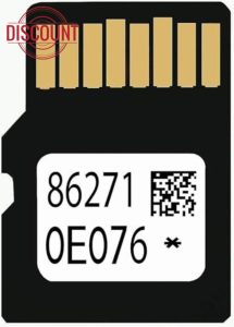 2024 Latest 86271-0E076 Navigation SD Card Update Version for Toyota RAV4 Camry Corolla Highlander 4Runner Tundra-Toyota Navigation Micro SD Card GPS Map for USA/CAN Multi Card Reader in 1 SD Card
