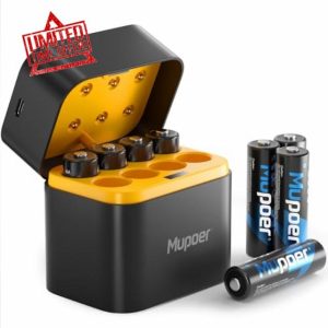 Rechargeable Battery AA with Charger