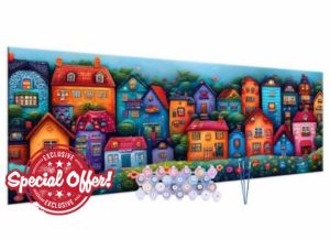 Paint by Number Kits for Adults with Framed Canvas Paint by Number