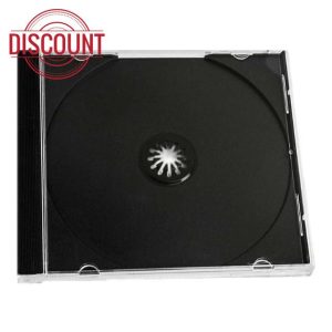 RIVERMEDIA 100 X Premium Single CD Jewel Cases with Black Tray 10.4mm Spine Pre-Assembled (18070)