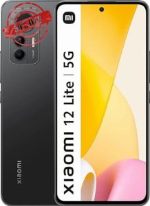 Xiaomi 12 Lite 128GB Black Unlocked (Renewed)