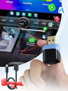 Mini Wireless Carplay Adapter & Android Auto Wireless Adapter