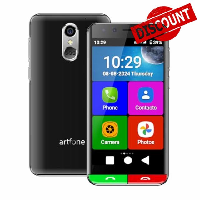 4G Volte Smartphone for Seniors | SOS Button