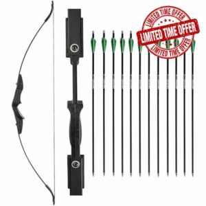 Archery 40LBS Recurve Bows Archery Set Survival Longbow for Recurve Bow Target Practice Outdoor Hunting Archery Carbon Arrows