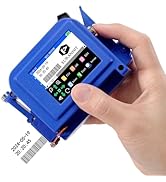 Eurannit Handheld Inkjet Printer 0.5 in, E15 Portable Inkjet Printer 4.3 Inch LED Touch Screen, H...