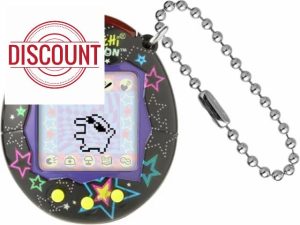 TAMAGOTCHI Bandai Connection Digital Pet Neon Stars Shell Virtual Pet Electronic Toy With Infra-Red Connection For Shared Fun | Kids Toys For Girls And Boys Are Great Japanese Gifts