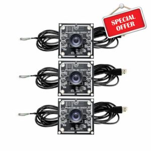 Jrifedptry 3PCS 100 Degree Camera Module 1MP OV9732 1280x720 USB Free Driver Manual Focus