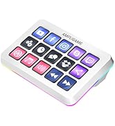 FIFINE Macro Keyboard with 15 Customizable Keys for Live Stream, Gaming and Podcast, Streaming Co...