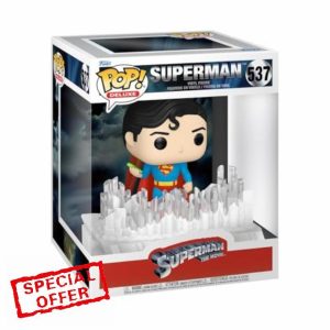 Funko POP! Deluxe: Superman - (1978) - Superman - (FoS) - Superman (1978) - Collectable Vinyl Figure - Gift Idea - Official Merchandise - Toys for Kids & Adults - Movies Fans