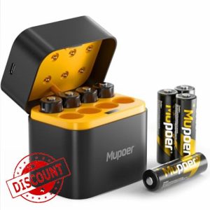 Rechargeable Battery AA with Charger