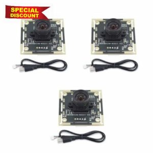 Micvtve 3Pcs Camera Module 100 Degree OV9732 2M Cable 1280x720 30fps