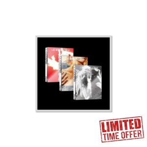 LE SSERAFIM HOT [Photobook 3 Ver Set] 5th Mini Album (via DHL Express)