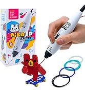 Essentials 3D Pen Set for Kids, Easy to Use, Learn from Home Art Activity Set, Educational STEM T...