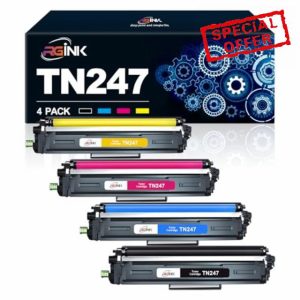 TN247 Toner Cartridge TN-243CMYK Toner Value Pack Compatible with Brother TN-243CMYK 4 Colour Toner Cartridge Multipack