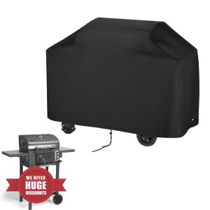 Iptienda BBQ Cover for VonHaus Charcoal BBQ with Warming Rack