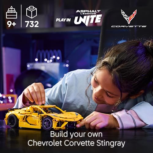 8-Cylinder Engine and Differential - Vehicle Model Kit - Birthday Gift for 9+ Year Old Boys