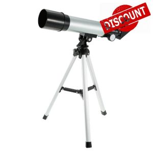 90X Telescope 360x50mm Refractive Space Astronomical Telescope Monocular Travel Spotting Scope with Tripod