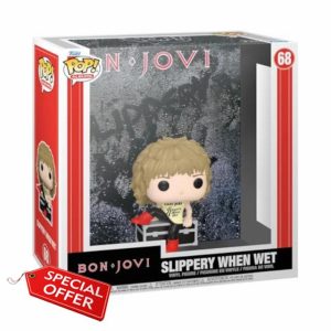 Funko POP! Albums: Bon Jovi - Slippery When Wet - Collectable Vinyl Figure - Gift Idea - Official Merchandise - Toys for Kids & Adults - Model Figure for Collectors and Display