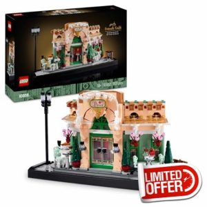 LEGO Icons French Café Building Set for Adults - incl. a Picturesque Facade