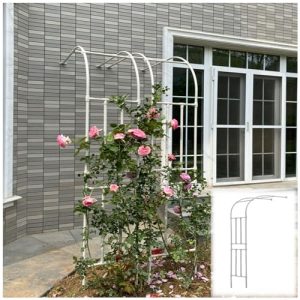 Sturdy Garden Arch Lattice Pergola