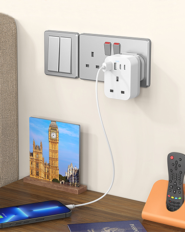 desk mounted power strip
