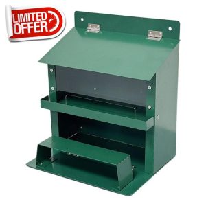 MagiDeal Squirrel Feeder Chipmunk Feeder Practical Heavy Duty Backyard Decoration for Outside Large Capacity for Park Yard Garden Farm