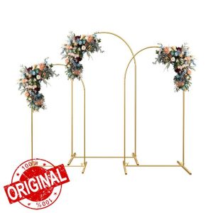 Lmaqfum Christmas Arch Backdrop Stand and Cover Set