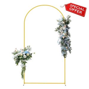 Arch Stand | Metal Arch Backdrop Stand | Portable Arch Backdrop | Personalized Decoration Sailboards Backdrops for Wedding Ceremony
