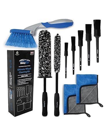 ShinyCar Detailing Brush Being Used To Clean An Interior Car Vent
