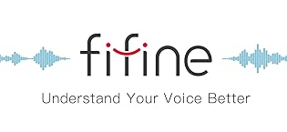 FIFINE USB Gaming Microphone Kit for PC PS5, Computer Condenser Microphone with RGB, Quick Mute, ...