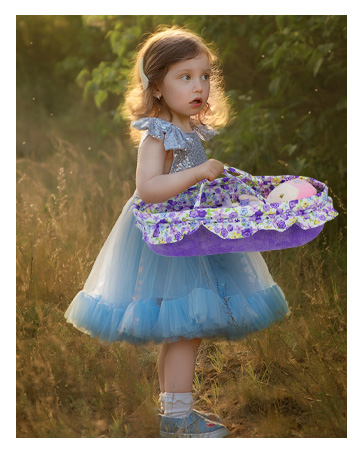 Lullaberry 40cm Dressy Friends Bunnie - Educational Stuffed Plush Doll For Kids and Toddlers 18 M...