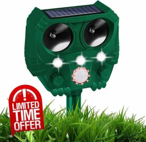 Ultrasonic Fox Repellant Cat Repellent Garden