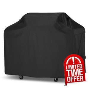 Unicook Barbecue Cover 165 CM - Heavy Duty Waterproof BBQ Cover for Outdoor