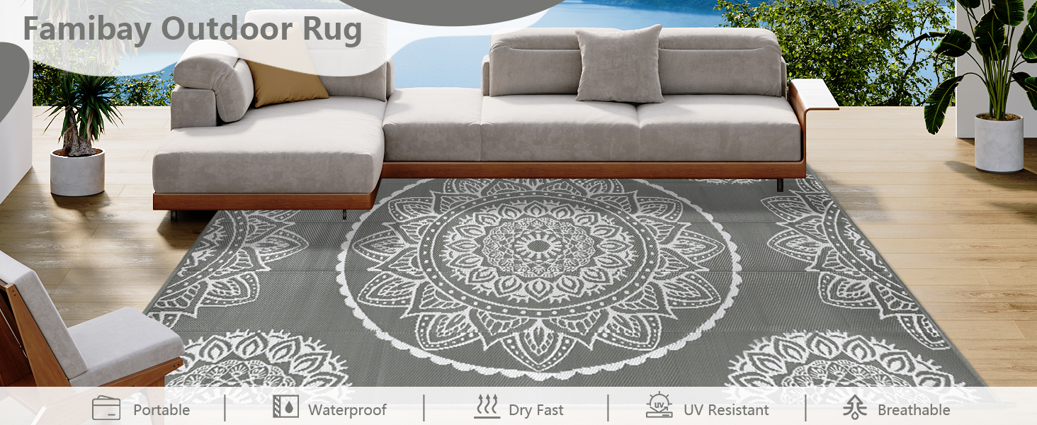 outdoor rug waterproof