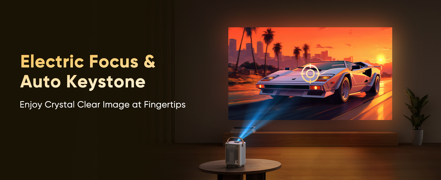Projector for bedroom