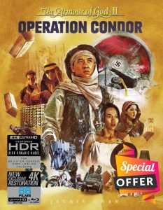 Armour of God II - Operation Condor 4K UHD - Deluxe Collector's Edition DUAL FORMAT